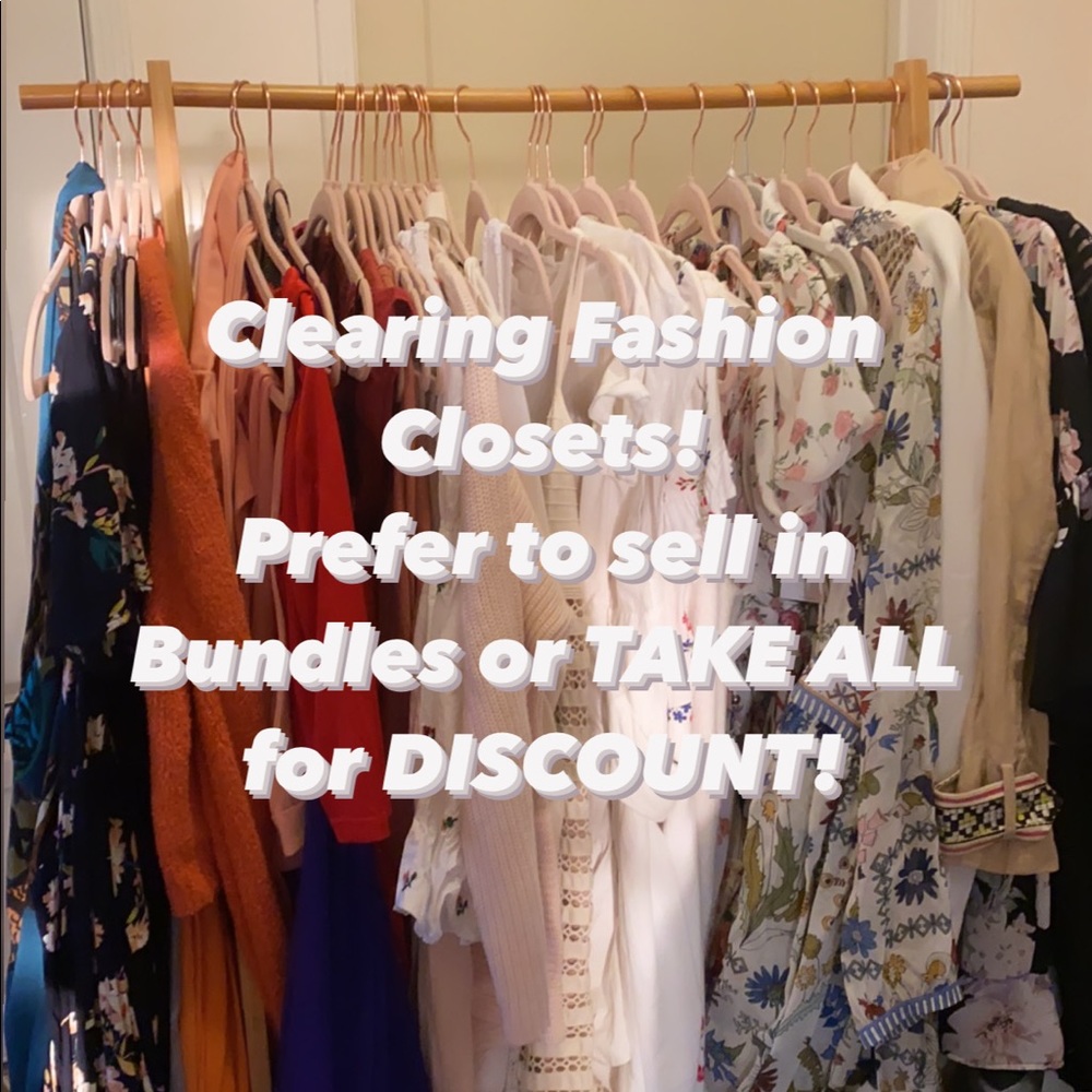 Clearing closets 👗! Contemporary Modern minimal boho wardrobe xs - Med, 8.5-9